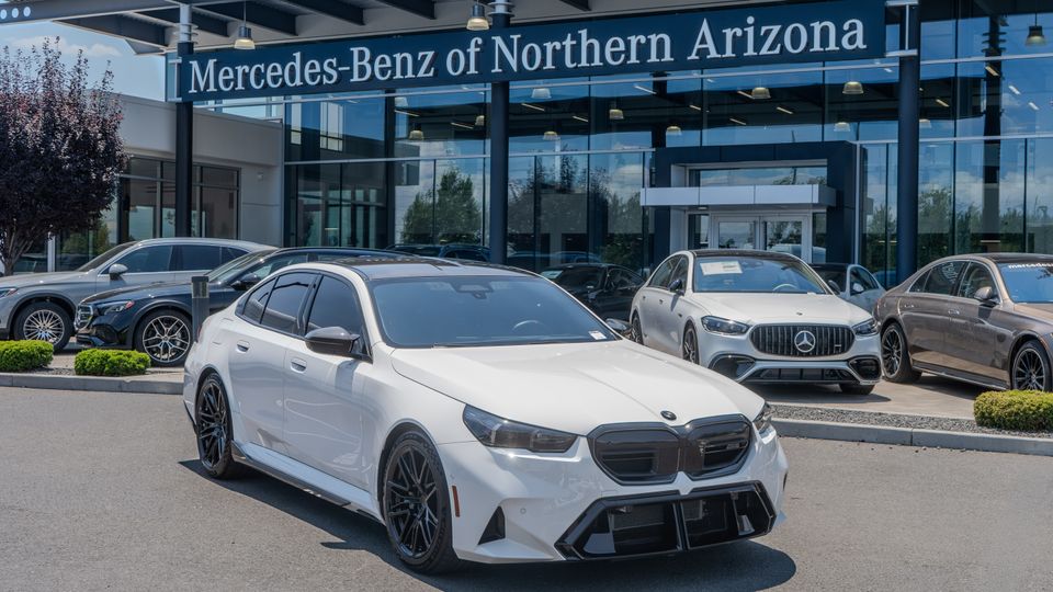 2026 BMW M5 Base in Alpine White