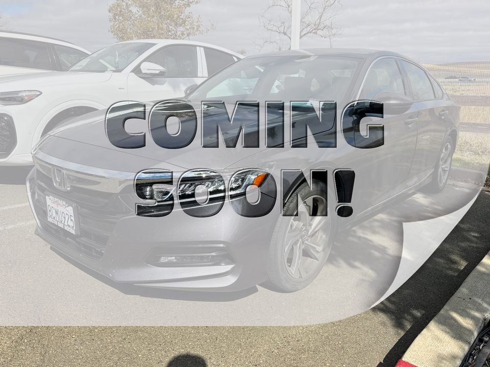 2018 Honda Accord EX-L in Modern Steel Metallic