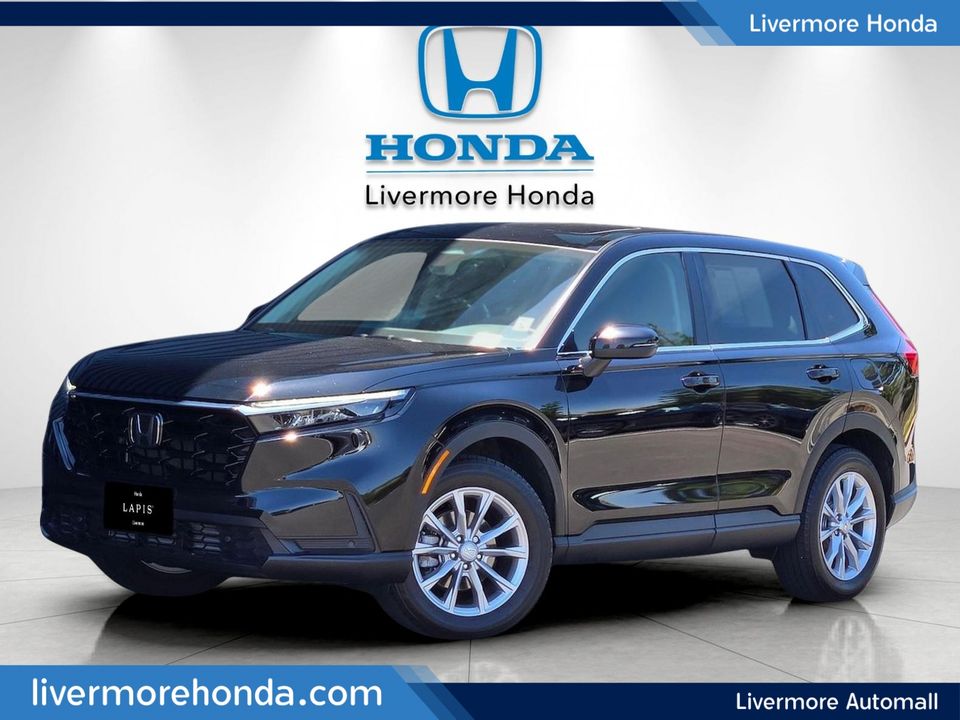 2025 Honda CR-V EX-L in Crystal Black Pearl