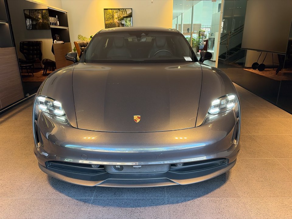 2023 Porsche Taycan Base in Volcano Grey Metallic