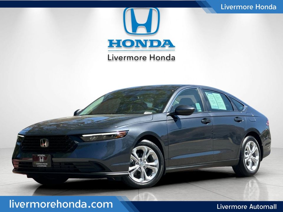 2025 Honda Accord LX in Meteorite Gray Metallic
