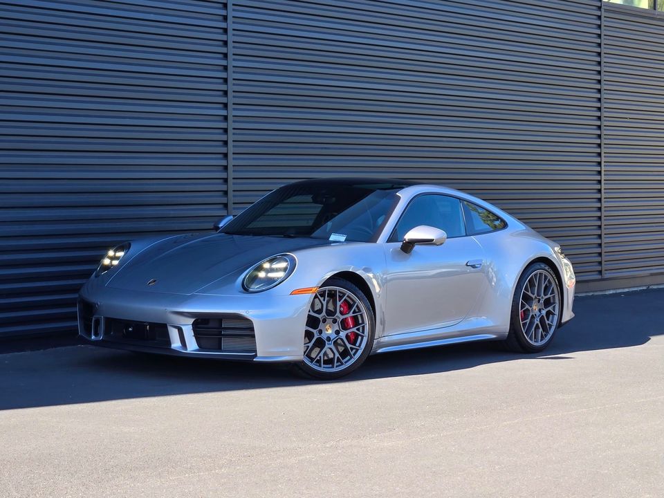 2025 Porsche 911 Carrera S in GT Silver Metallic