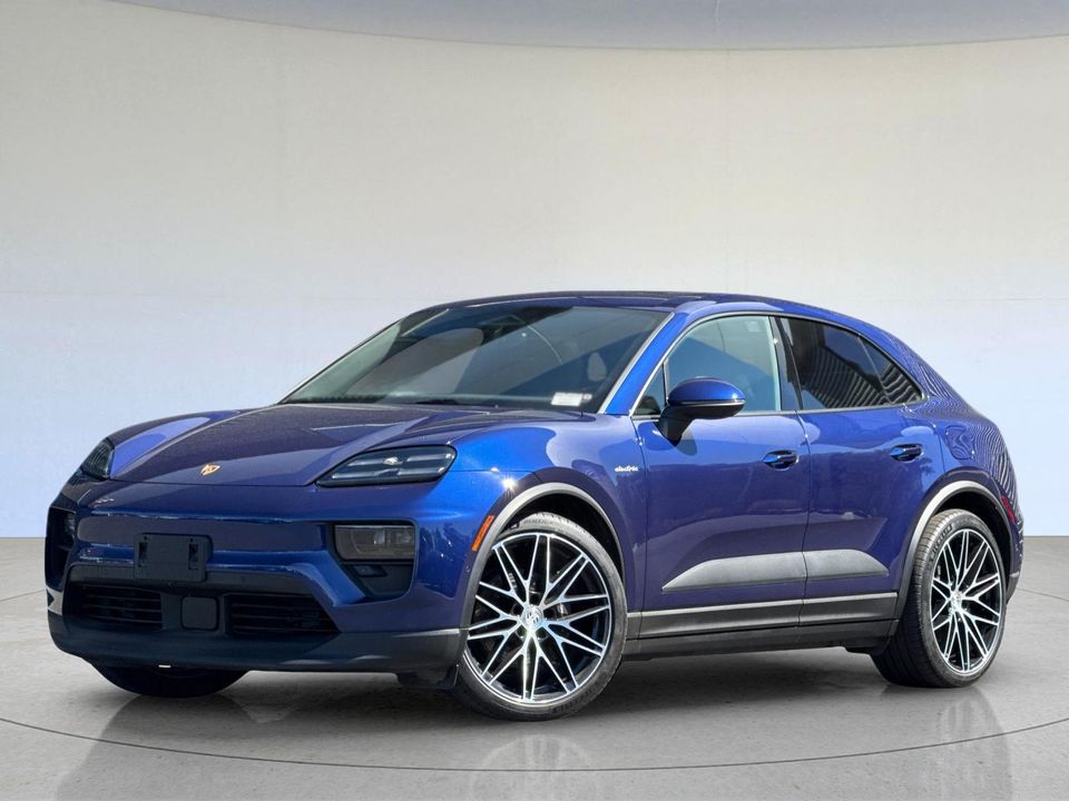 2025 Porsche Macan Electric 4 in Gentian Blue Metallic