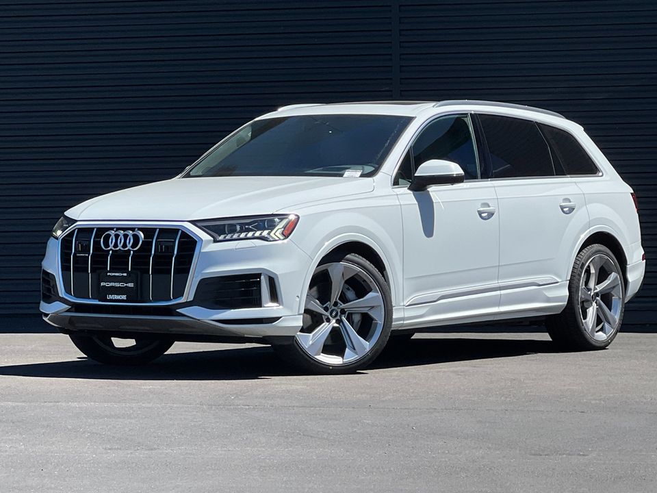 2021 Audi Q7 55 Prestige in Glacier White