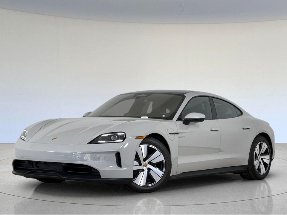 2026 Porsche Taycan Base in Chalk