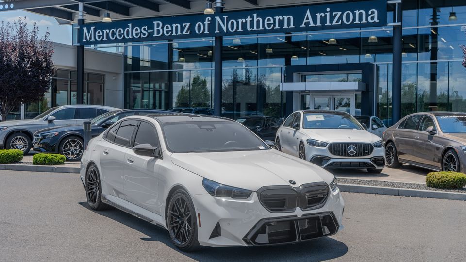 2026 BMW M5 Base in Alpine White