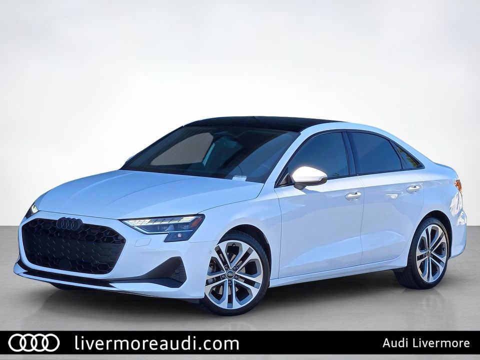 2026 Audi A3 40 Premium in Glacier White