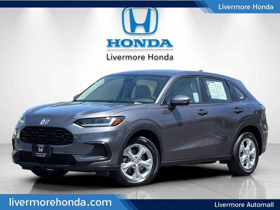 2024 Honda HR-V LX in Modern Steel Metallic