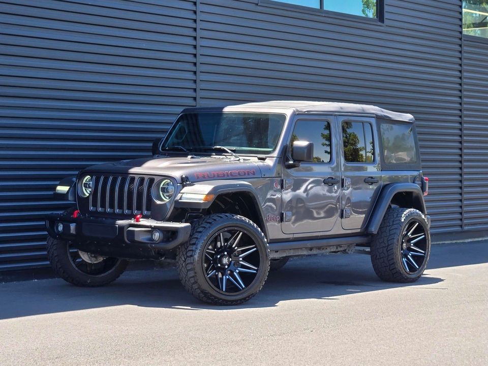 2020 Jeep Wrangler Unlimited Rubicon in Crystal Metallic