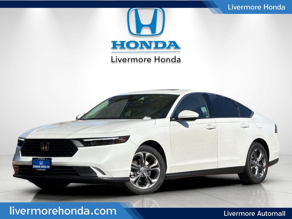 2024 Honda Accord EX in Platinum White Pearl