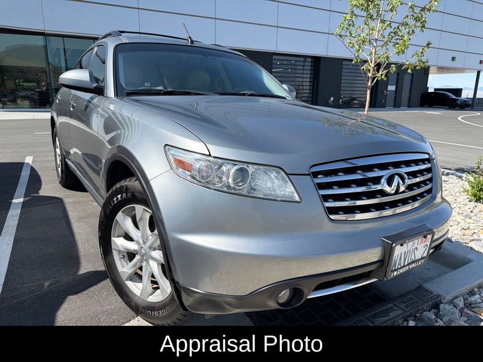Gray 2006 INFINITI FX35 SUV / Crossover All-Wheel Drive 5-Speed Automatic Overdrive