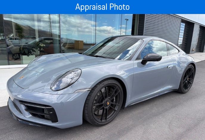 Gray 2024 Porsche 911 Carrera GTS Coupe RWD Coupe Rear-Wheel Drive 8-Speed Automatic