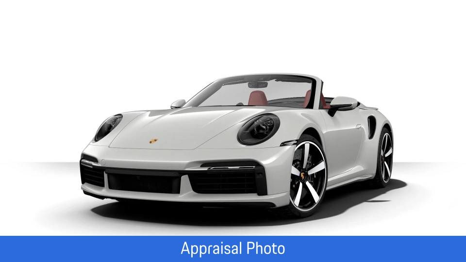 Chalk 2021 Porsche 911 Turbo S Cabriolet AWD Convertible All-Wheel Drive 8-Speed Automatic