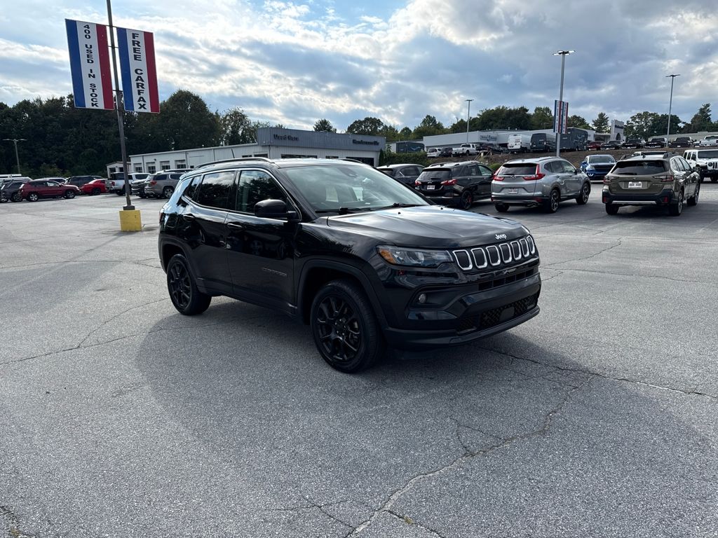 used 2022 Jeep Compass car, priced at $19,800
