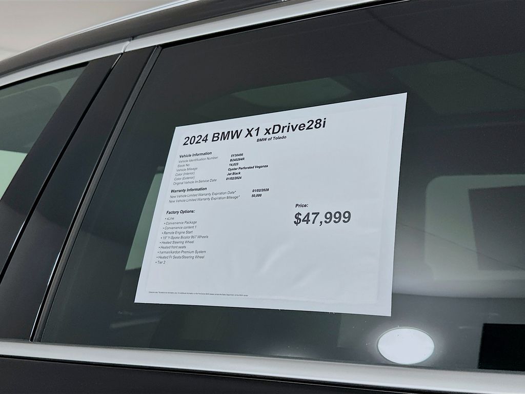 used 2024 BMW X1 car, priced at $45,495