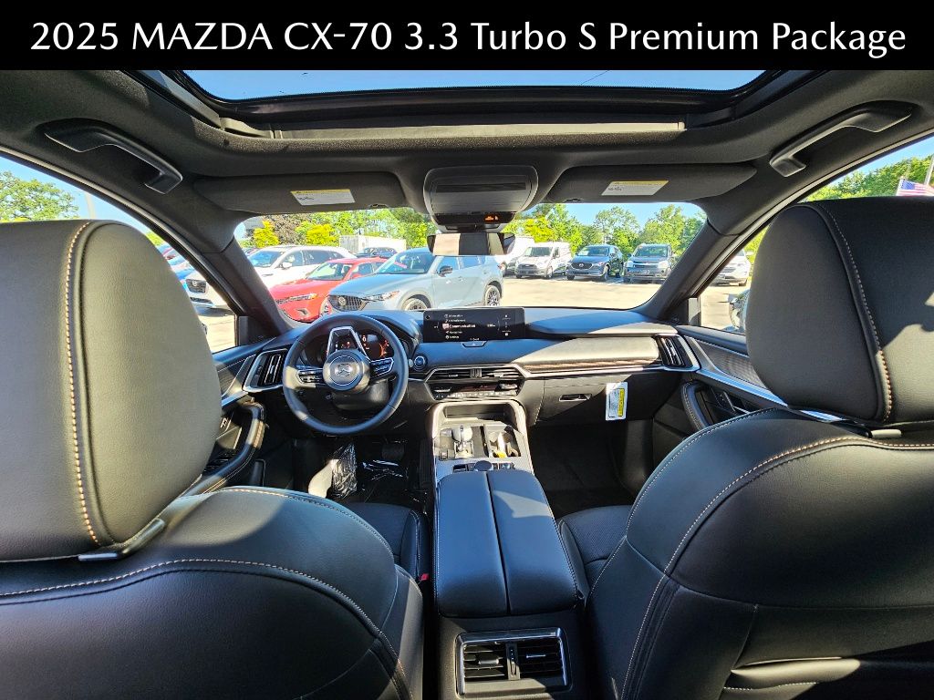 new 2025 Mazda CX-70 car, priced at $55,975