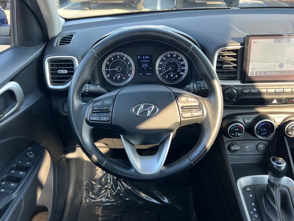 used 2021 Hyundai Venue car, priced at $15,000