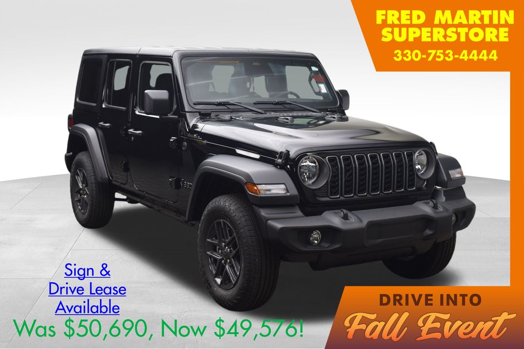 new 2026 Jeep Wrangler car, priced at $49,576