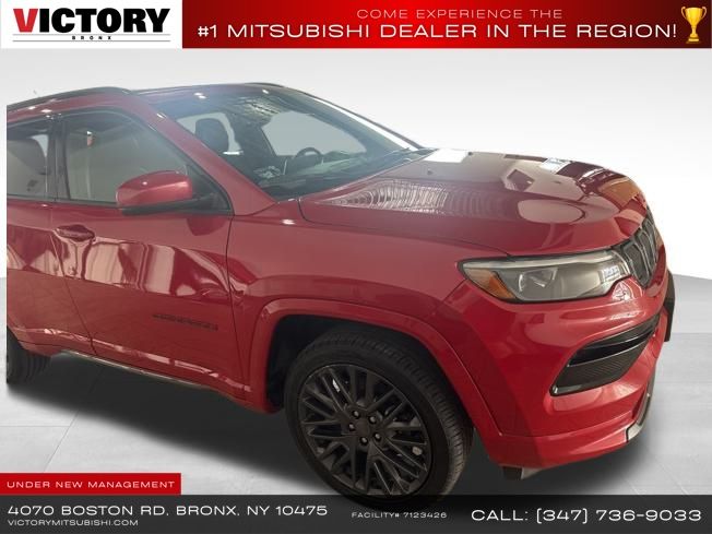 used 2022 Jeep Compass car, priced at $18,099