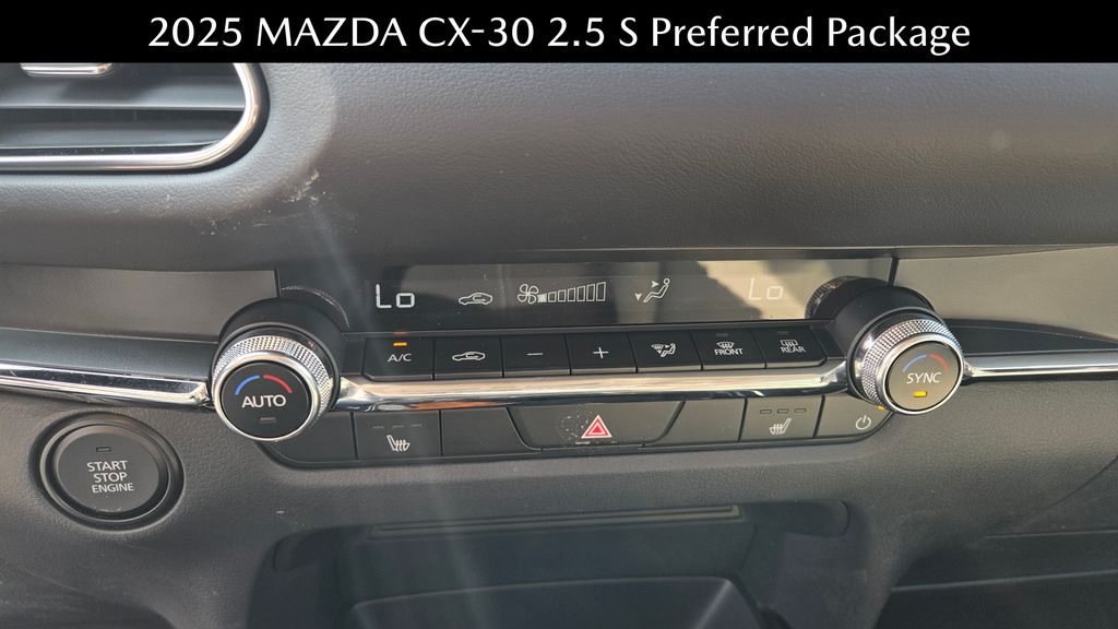 new 2025 Mazda CX-30 car, priced at $30,094