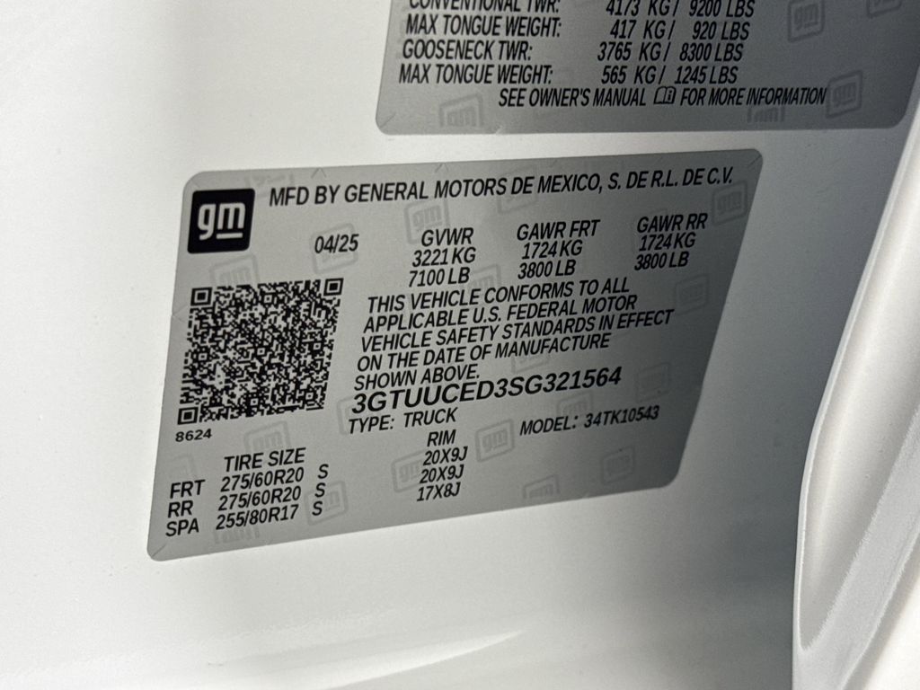 new 2025 GMC Sierra 1500 car, priced at $61,929