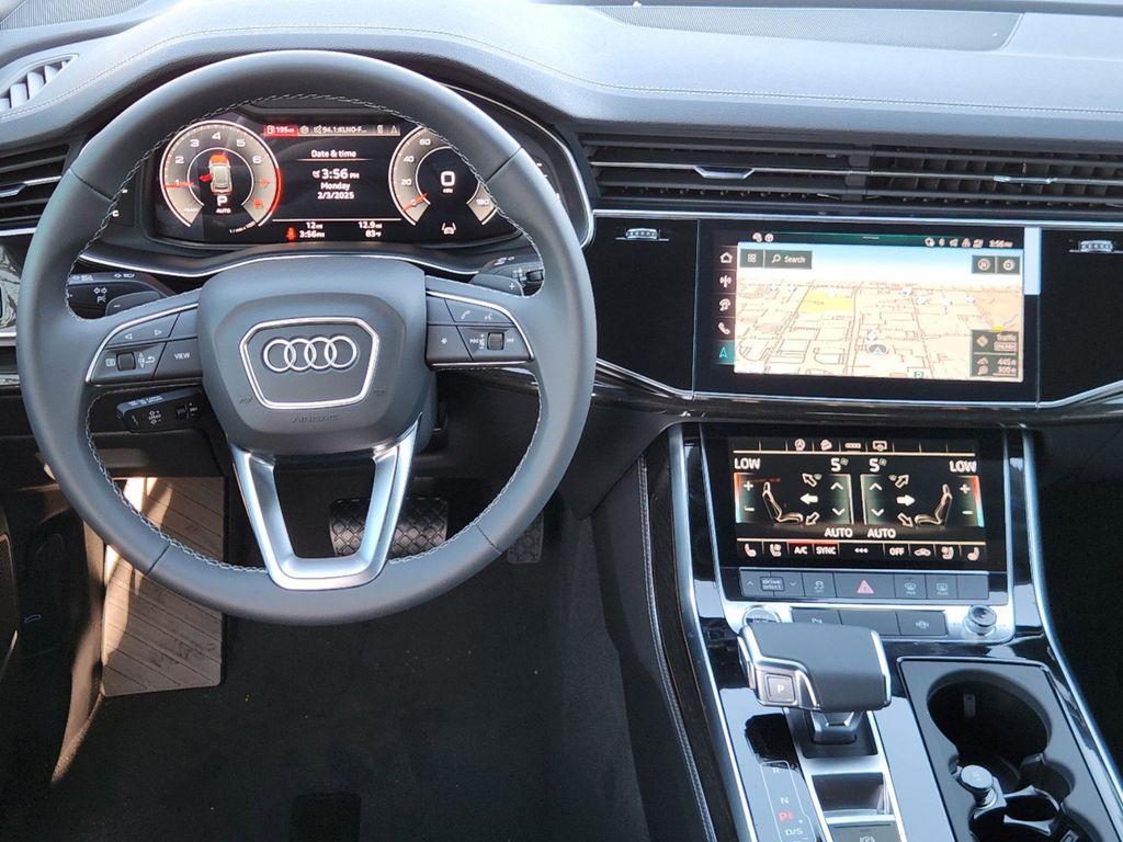 new 2025 Audi Q8 car, priced at $83,265