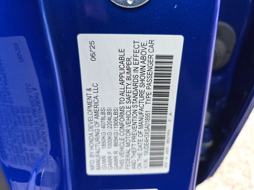 new 2025 Acura Integra car, priced at $31,760