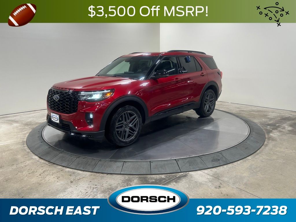 new 2025 Ford Explorer car, priced at $50,925