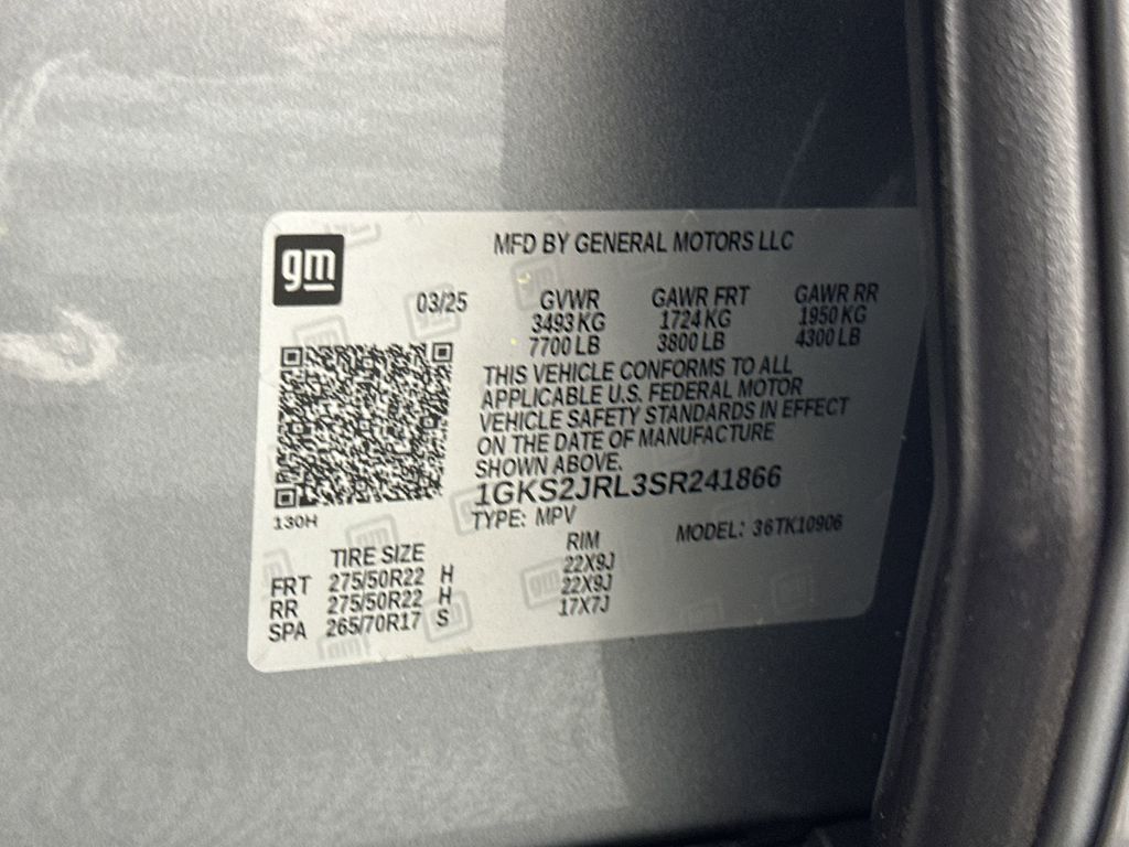 new 2025 GMC Yukon XL car, priced at $92,154
