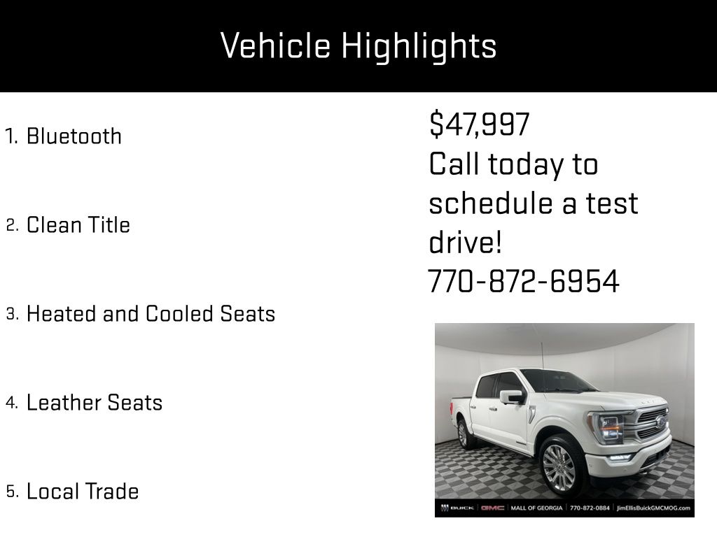 used 2023 Ford F-150 car, priced at $47,997