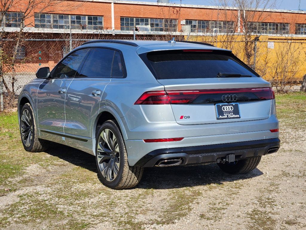 new 2025 Audi Q8 car, priced at $86,615