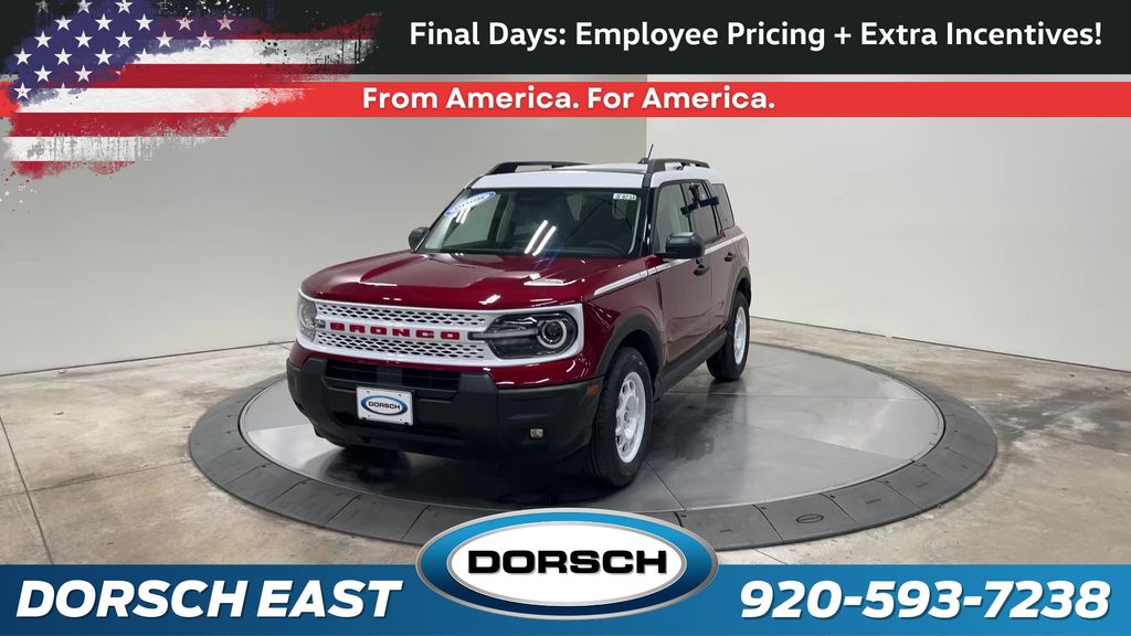 new 2025 Ford Bronco Sport car, priced at $35,835