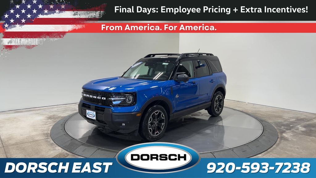 new 2025 Ford Bronco Sport car, priced at $36,360