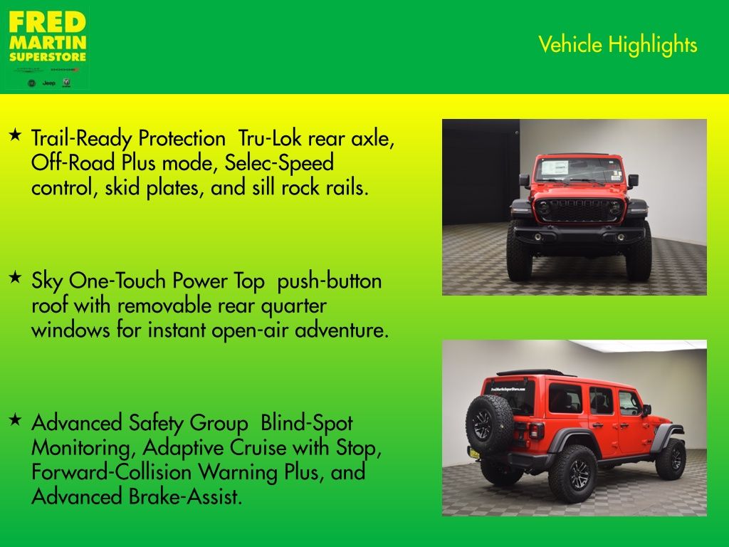 new 2025 Jeep Wrangler car, priced at $52,088