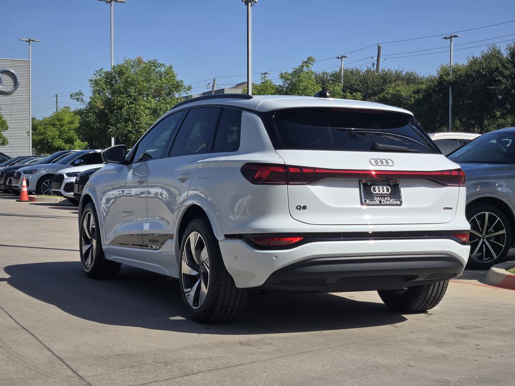 new 2025 Audi Q6 e-tron car, priced at $77,750
