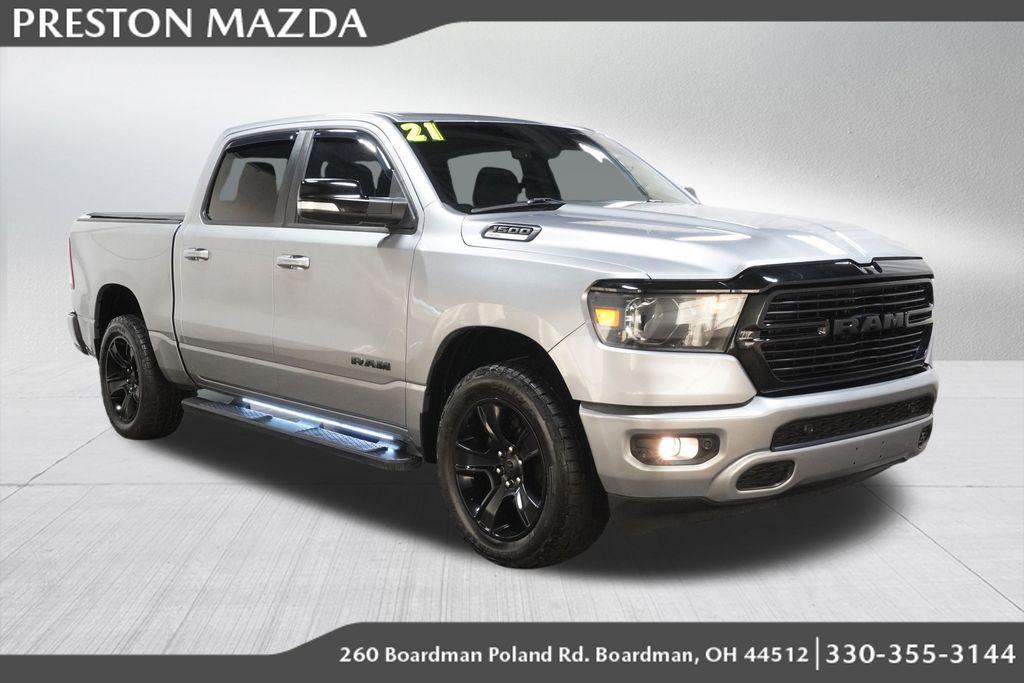 used 2021 Ram 1500 car, priced at $32,237