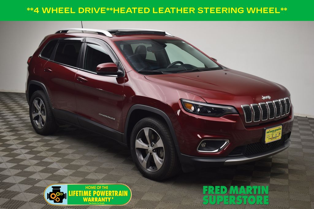 used 2019 Jeep Cherokee car, priced at $20,000
