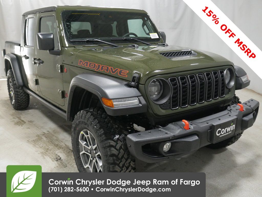 new 2024 Jeep Gladiator car, priced at $61,405