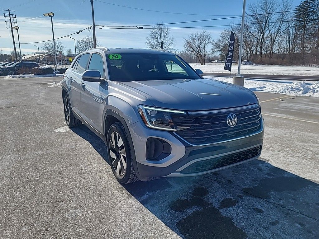 used 2024 Volkswagen Atlas Cross Sport car, priced at $36,085