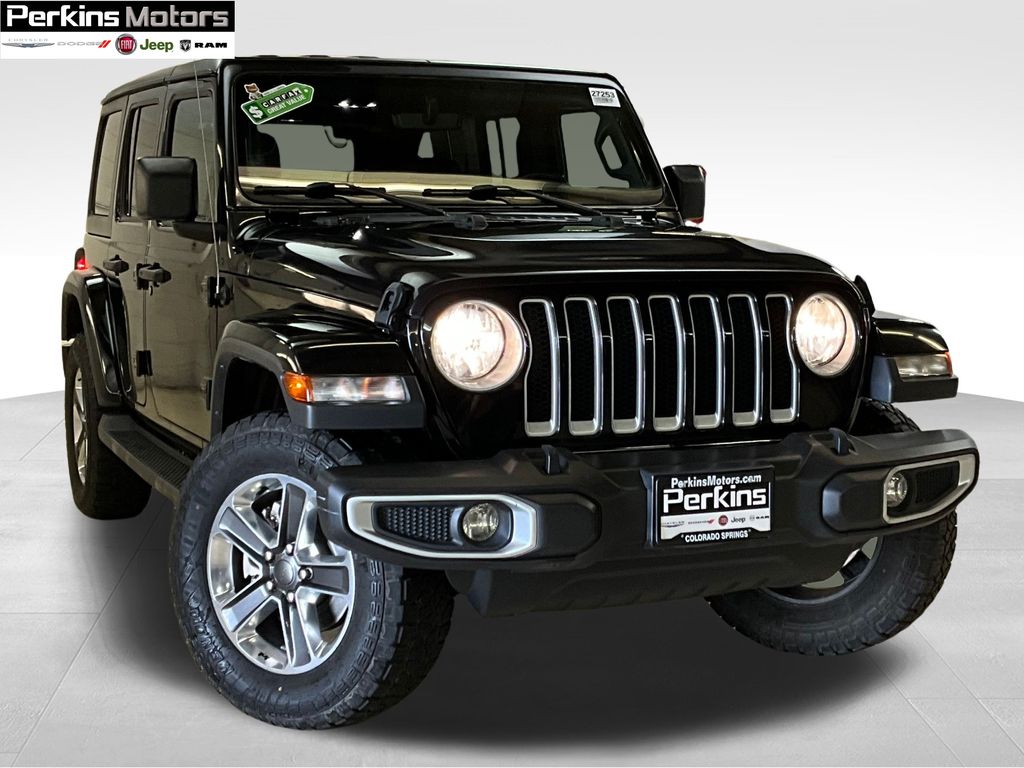 used 2022 Jeep Wrangler car, priced at $33,960