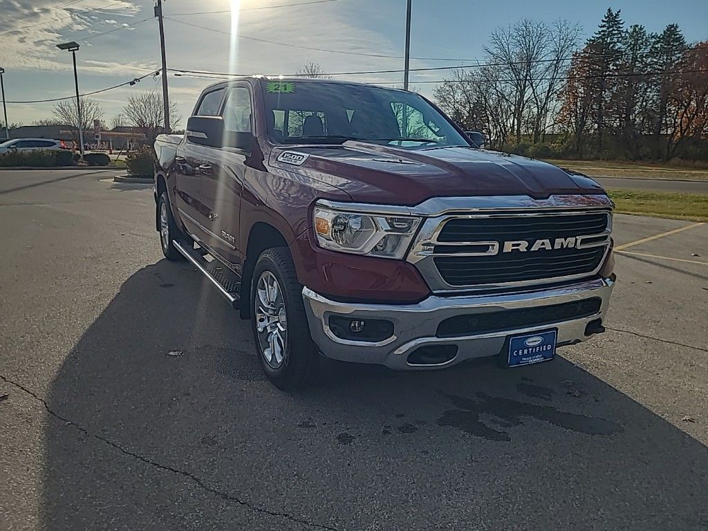 used 2021 Ram 1500 car, priced at $30,554