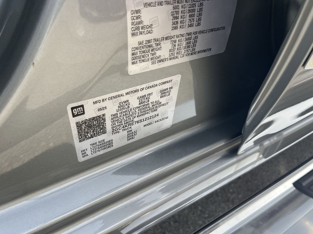 new 2025 Chevrolet Silverado 2500HD car, priced at $68,118
