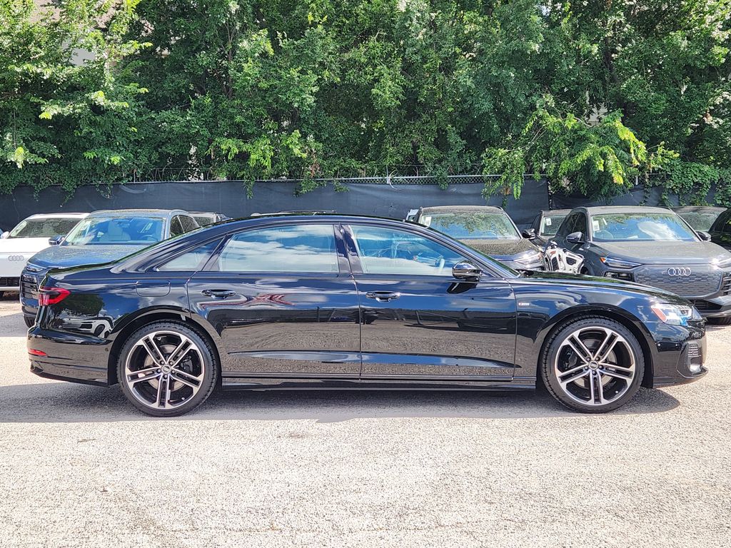 new 2025 Audi A8 car, priced at $106,445
