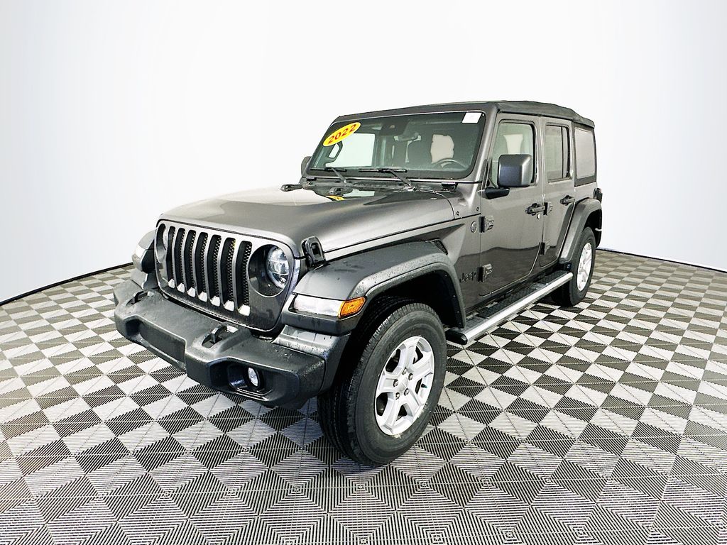 used 2022 Jeep Wrangler car, priced at $30,335