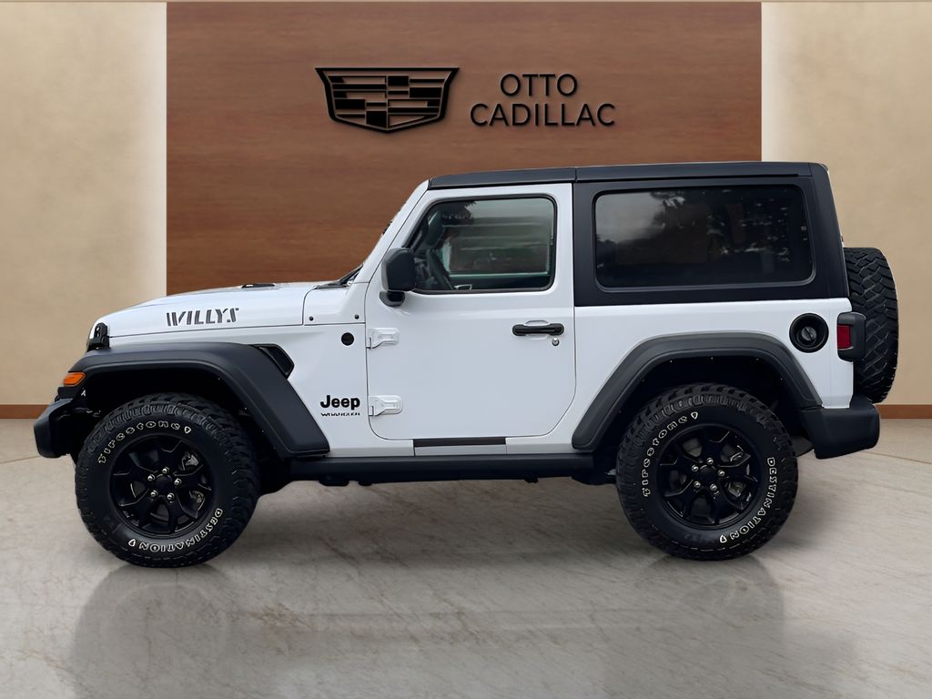used 2022 Jeep Wrangler car, priced at $30,000