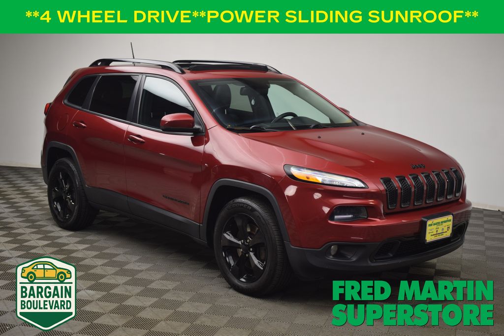 used 2016 Jeep Cherokee car, priced at $8,500