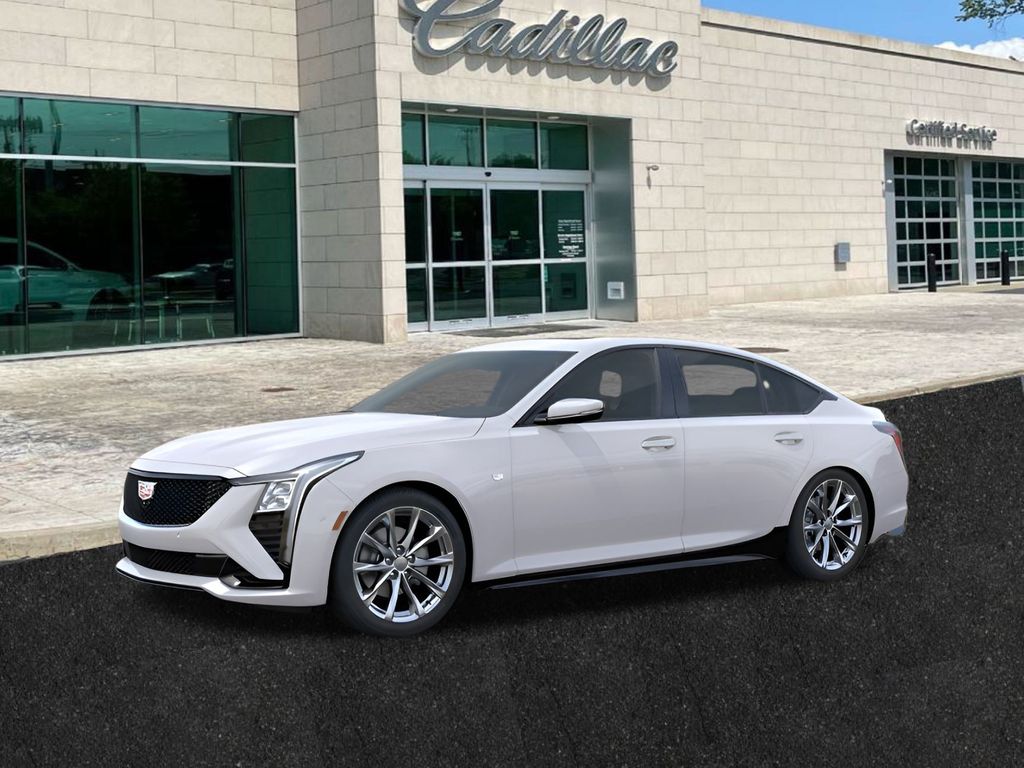 new 2025 Cadillac CT5 car, priced at $53,510