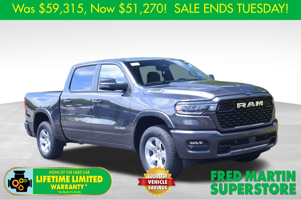 new 2026 Ram 1500 car, priced at $51,270