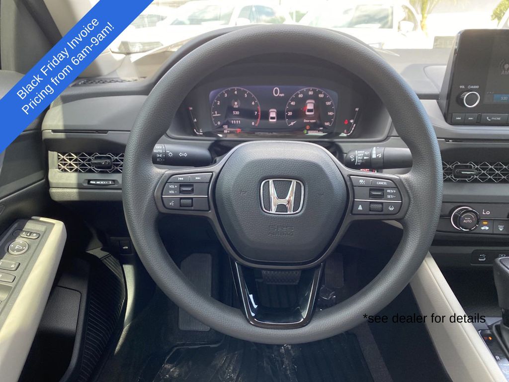 new 2024 Honda Accord car, priced at $29,298