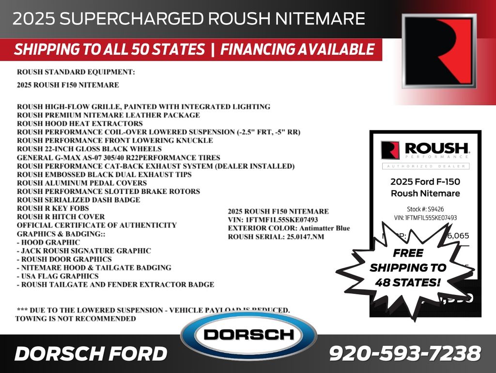 new 2025 Ford F-150 car, priced at $77,990